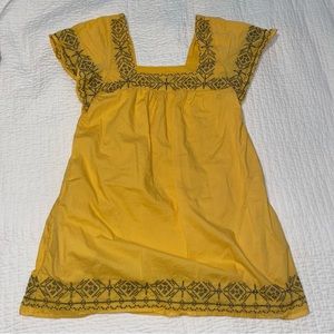 Abercrombie and Fitch Mustard Yellow Dress